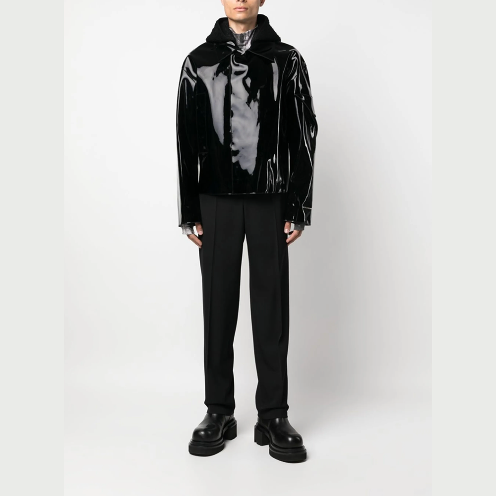 Glossy scout jacket