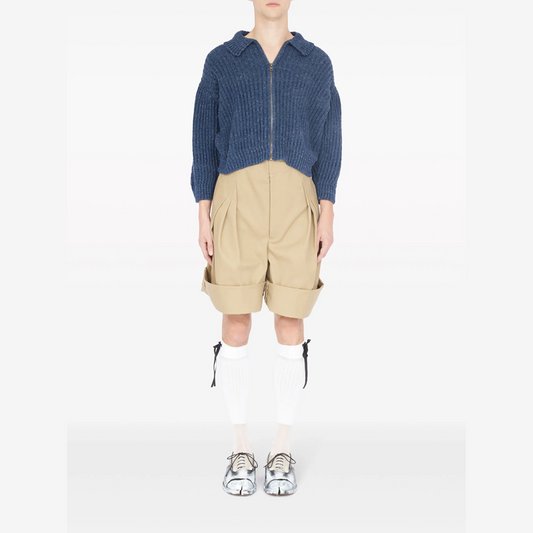 cardigan with zipper