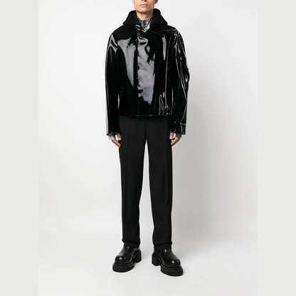 Glossy scout jacket