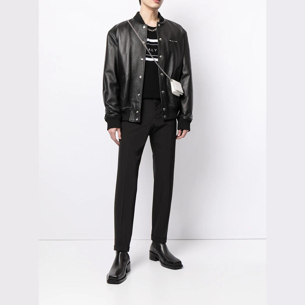 Jacket with logo
