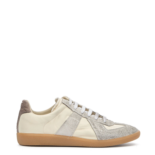 Replica sneakers with inserts