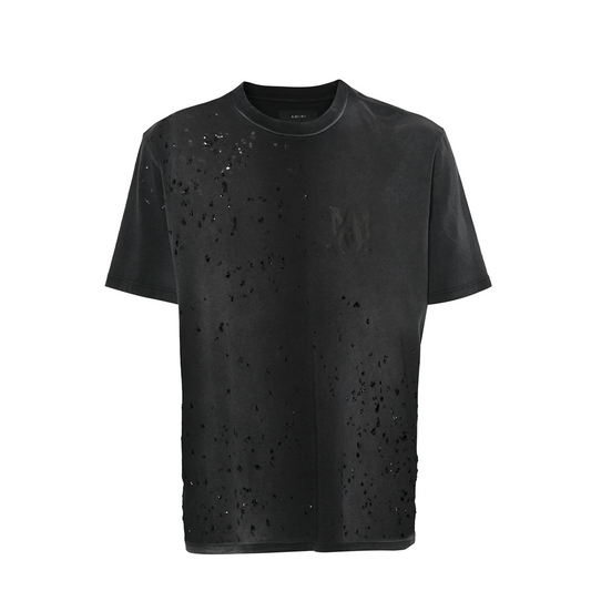Shotgun Logo Distressed T-Shirt